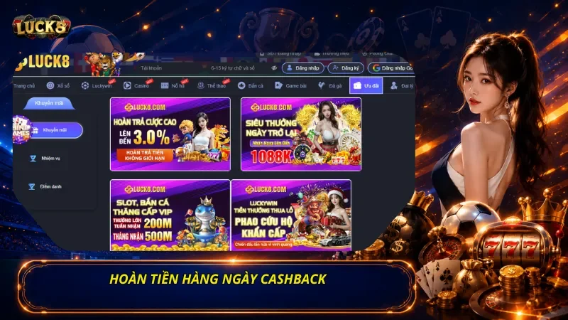 Hoàn Tiền Hàng Ngày Cashback